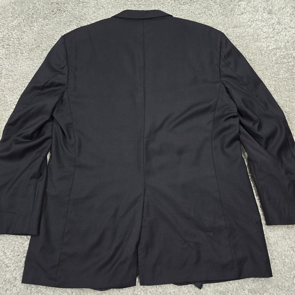 Brooks Brothers Country Club Blazer 46L Blue Loro Piana 120s Gold Buttons Wool‎ - Picture 10 of 16